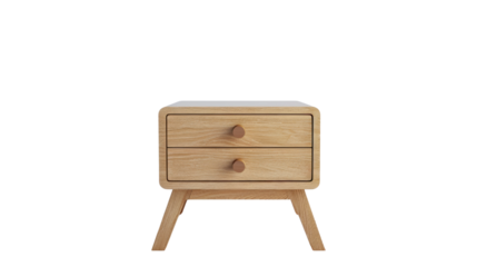 Night stand, wooden, light brown