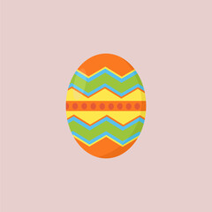 illustration of easter egg 