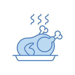 Chicken  vector icon