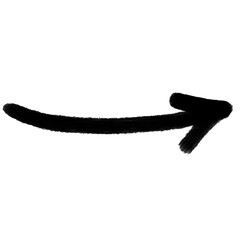 flecha aislado png dibujo a mano sin fondo marcador pincel 