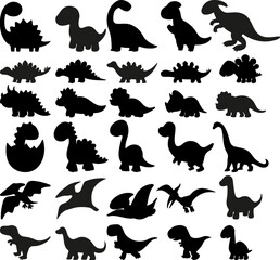 Dinosaur digital designs for printing or cutting