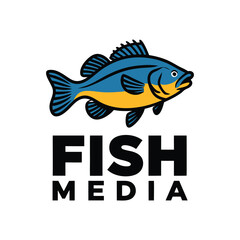 fish t shirt logo design