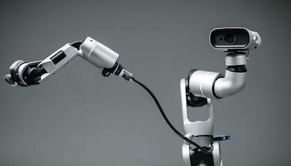 High-resolution Camera Shot by Mechanical Arm