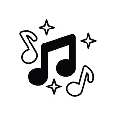 Music Notes vector icon