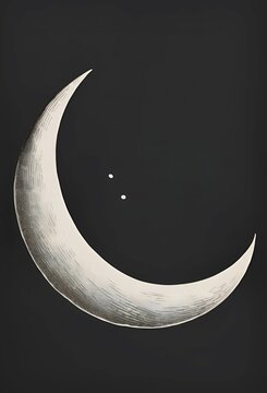 Crescent moon