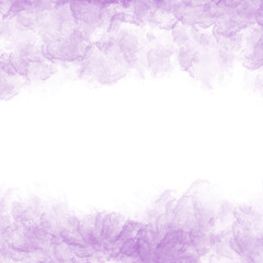 Efecto de superposición de humo de acuarela, detalle de borde transparente o decoración para un hermoso efecto de pintura líquida