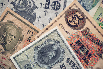 Background from paper money of the different countries.financial economy background for desktop wallpaper. Money Texture.The concept of wealth, profits, business, finance.