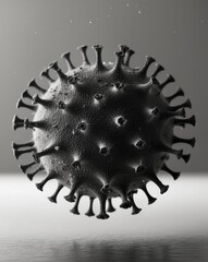 Fototapeta premium Viral Infection A CloseUp Look at the Enemy Within.