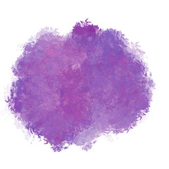 Mancha Pincelada Acuarela Pintura Ilustración original sin fondo. TRansparente
