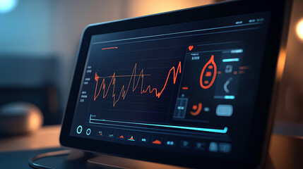 heart, graph, heartbeat, medical, monitor, pulse
