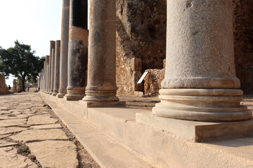 Syedra is an ancient city near the Alanya district of Antalya province. Turkey.
