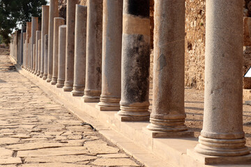 Syedra is an ancient city near the Alanya district of Antalya province. Turkey.