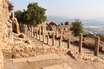 Syedra is an ancient city near the Alanya district of Antalya province. Turkey.