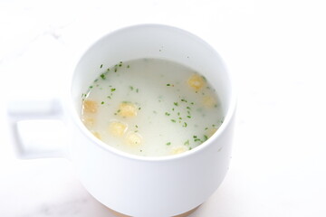 じゃがいもと野菜のポタージュ
