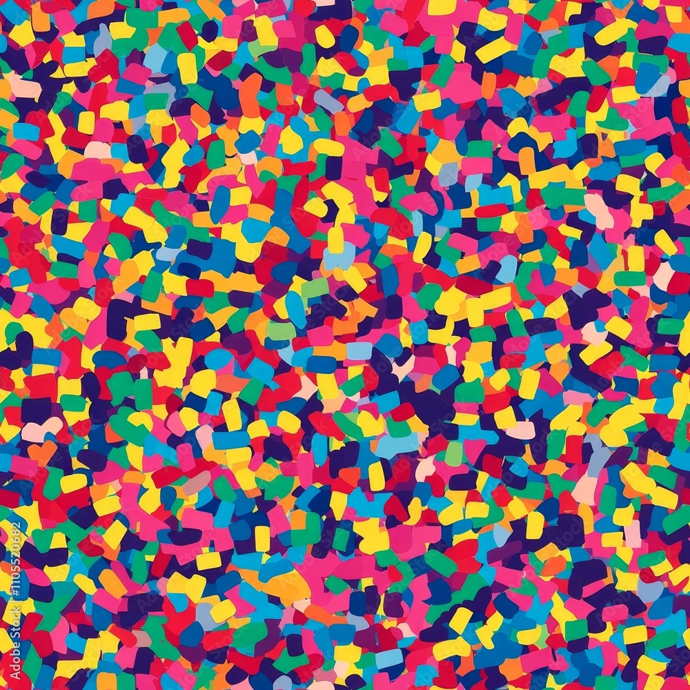 Poster abstract colorful pattern design