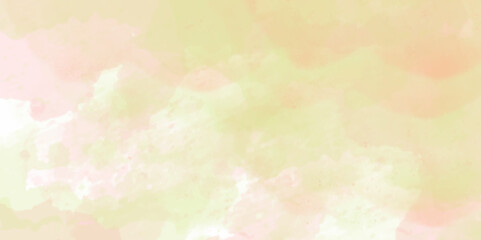 Obraz premium Subtle light pink watercolor gradient illustration. Luxury copy space art design. Pastel colour vintage style. and beauty sweet nature soft light minimalist natural. Paint design element.
