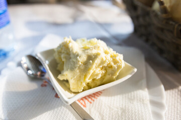 Creamy Balkan Delight, Traditional Dairy Product, Kajmak