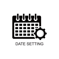 date setting icon , calender icon