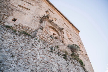 Fototapeta premium ancient ruins of the castle in Calabria