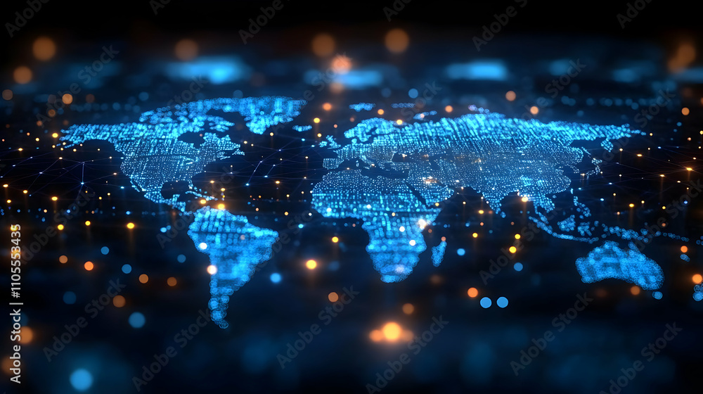 Poster global network: connecting worlds through data & innovation