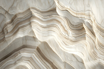 Obraz premium A detailed close-up of beige limestone, showcasing the natural texture and subtle color variations that make it an ideal choice for outdoor spaces