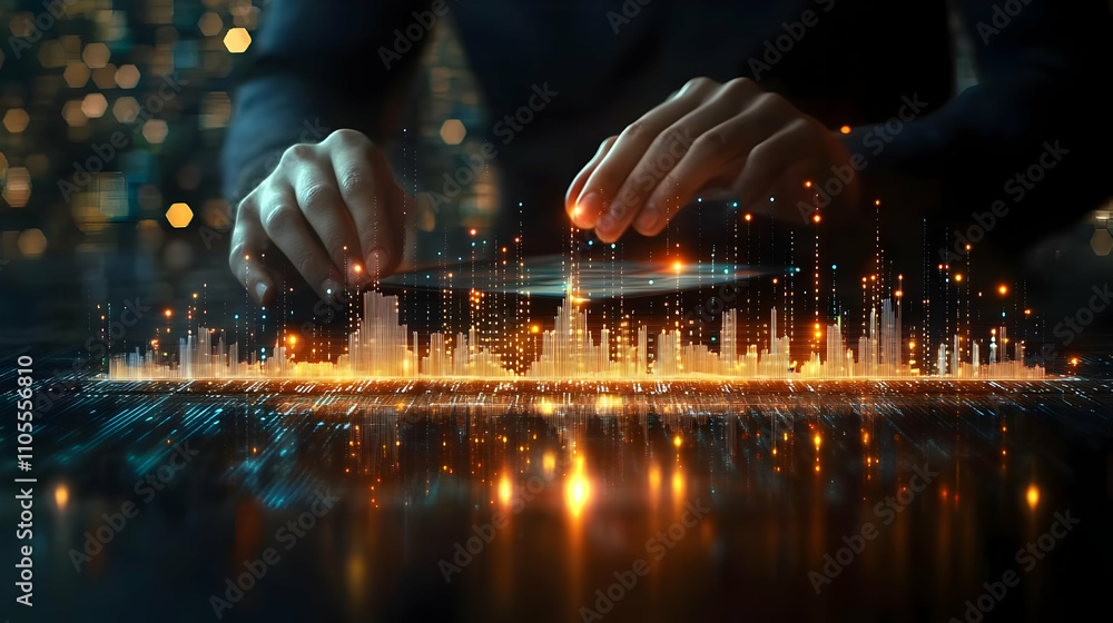Poster smart city: designing future urban spaces with data visualization