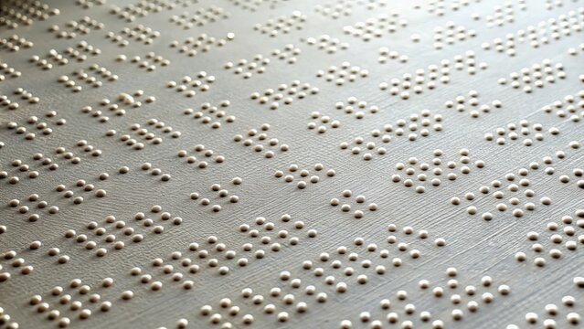 Celebrating world braille day with tactile text design for accessibility awareness