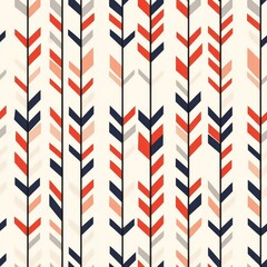 Modern Geometric Arrow Pattern Design