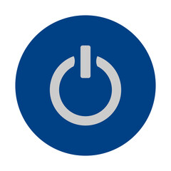 Illustration of On/Off Switch Icon for Tech Gadgets