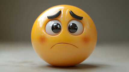 Sad Emoticon: Exploring Feelings of Disappointment and Despair