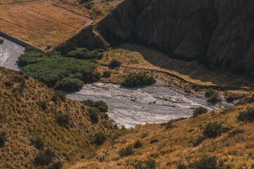 view of the mountains in Calabria