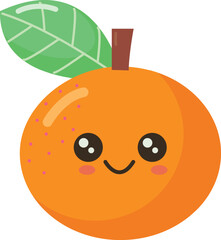 cute orange icon