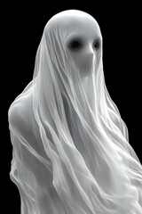 Ethereal 3D Ghost Illustration