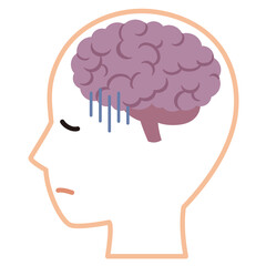 脳のストレス　疲労