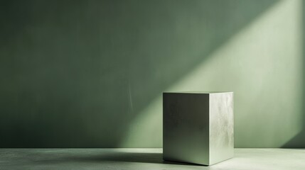 Green Minimalist Podium.