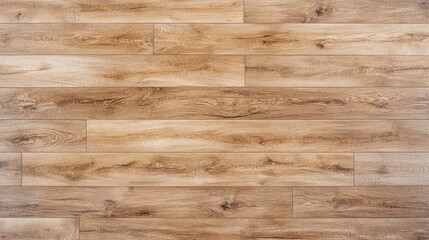 Smooth Wooden Parquet, Top View