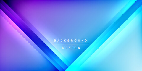 Bright lines background. Gradient geometric template wallpaper