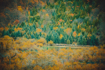 jiuzhaigou scenery zone