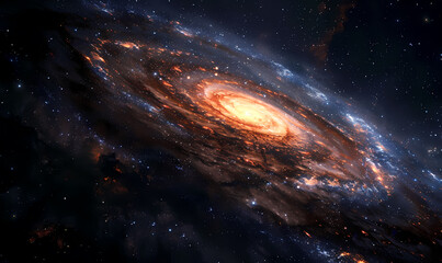 Fototapeta premium the sun and the planet