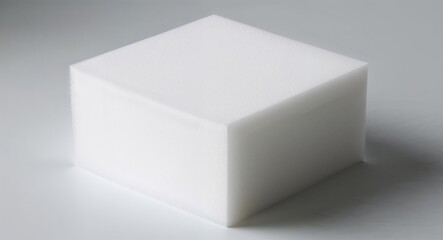 Fototapeta premium Foam Block on White background design