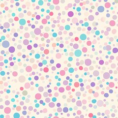 Pastel Circle Pattern Background Design