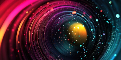 Obraz premium Streaming data pipelines terabytes of data every sec 