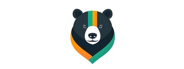 Logo, a vector graphic of a bear mascot team
