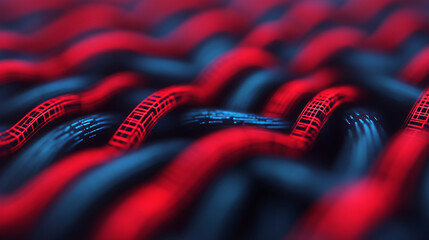 Dynamic ai-generated patterns abstract art digital creation vibrant colors close-up view innovation in design