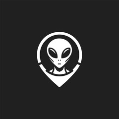 Alien location logo