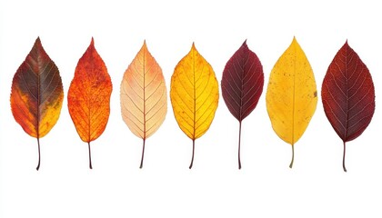 Autumn Leaves Showcase Color Transition Sequence