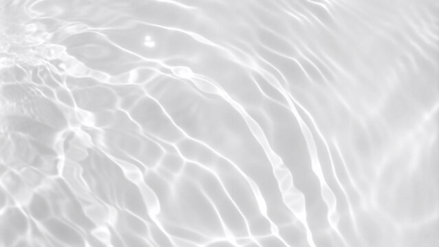 Textured blue water surface in a swimming pool, featuring ripples, splashes, and a shimmering pattern of bubbles. - Powered by Adobe