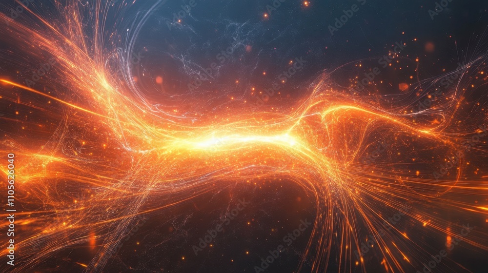 Aufkleber a conceptual visualization of quantum gates, glowing with radiant energy fields and symbolizing comp