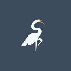 Bird logo design, Abstract bird logo design template