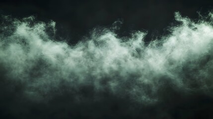 Obraz premium Abstract Green Cloudlike Texture Background Image
